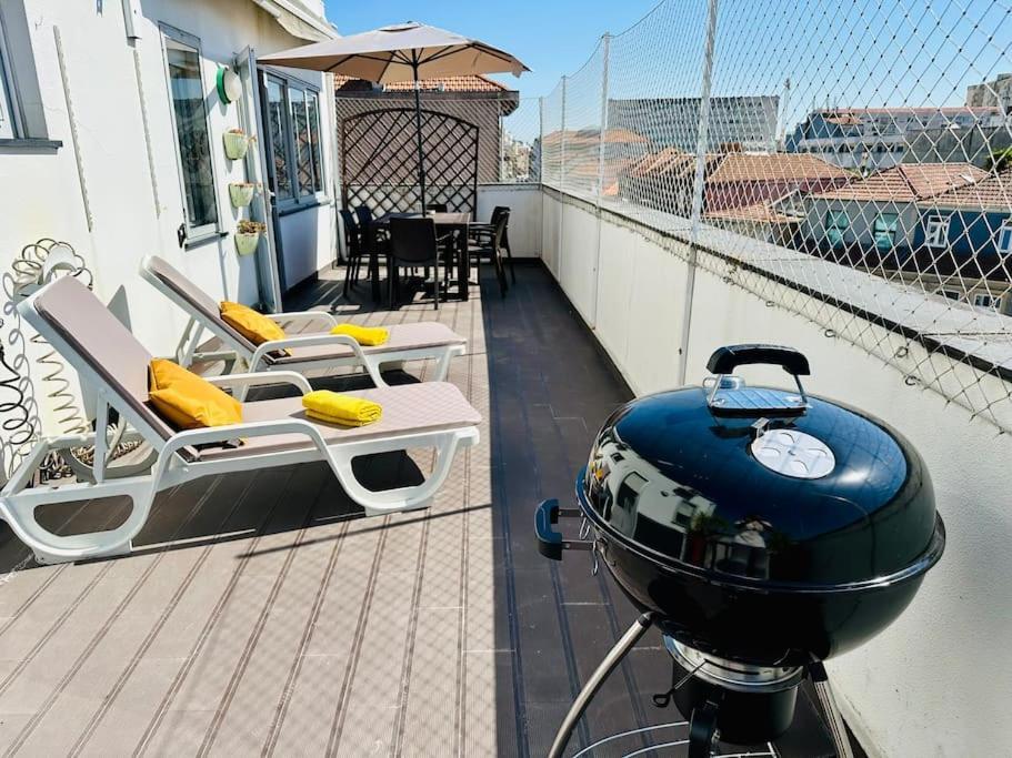 Ferienwohnung Renovado Com Ac, 2 Wc Completos, Terraco E Garagem Porto Exterior foto
